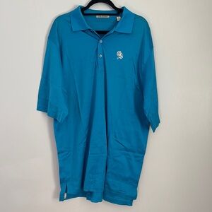 Peter Millar Blue Polo Shirt Relaxed Fit